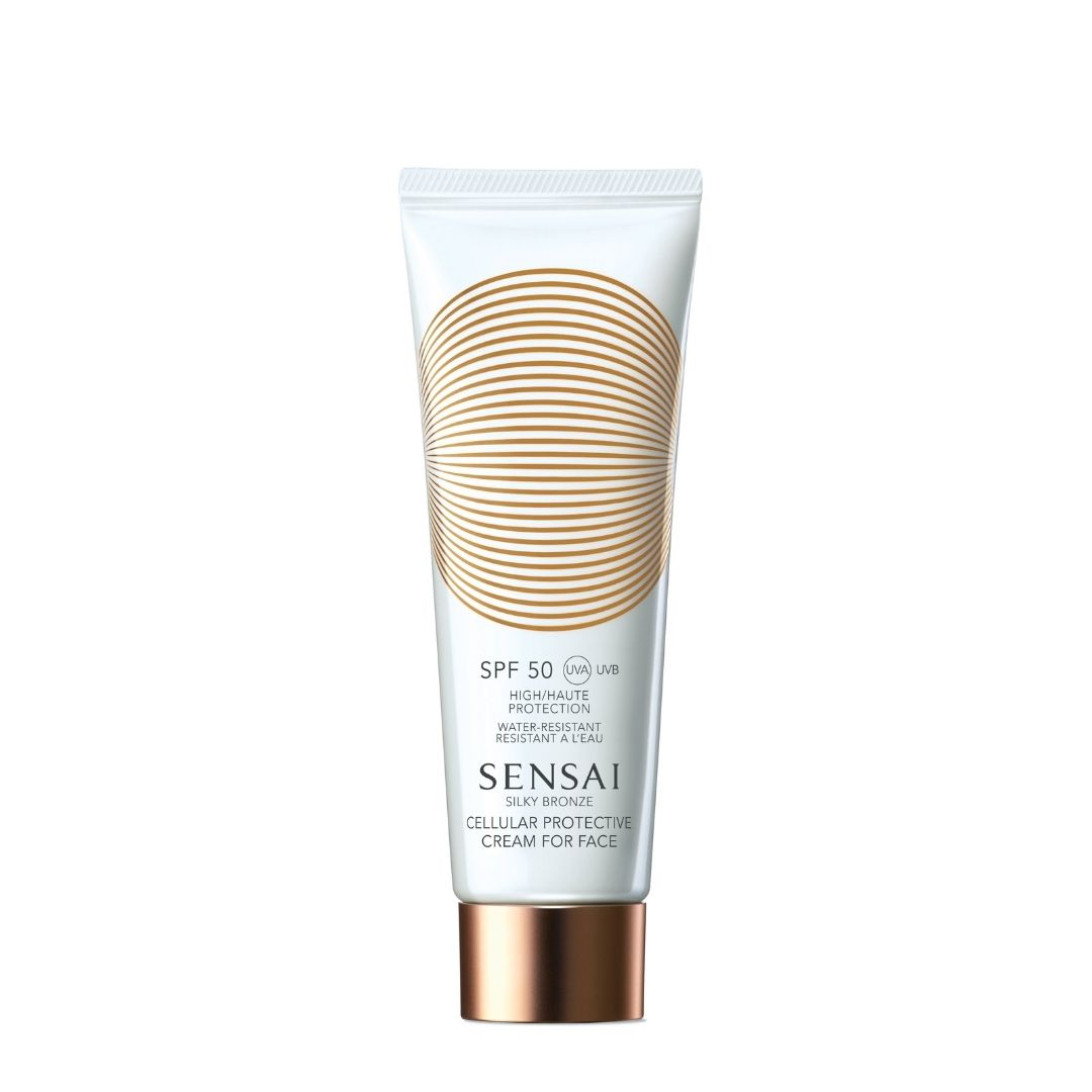Sensai Silky Bronze Cellular Protective Cream For Face SPF50 50 ml - Koch Parfymeri