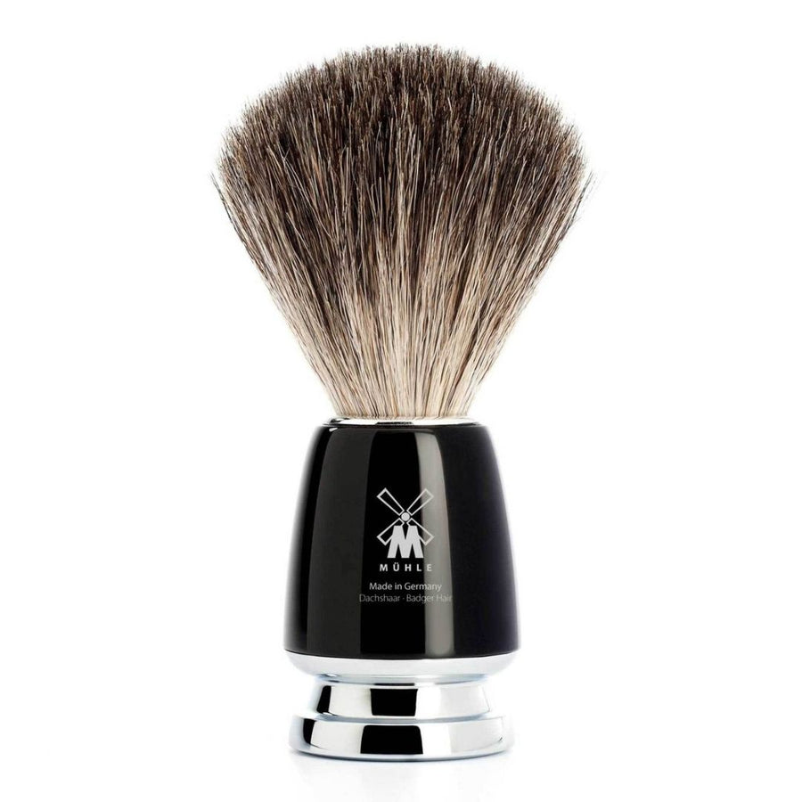 Muhle Rytmo Pure Badger Shaving Brush Black - Koch Parfymeri