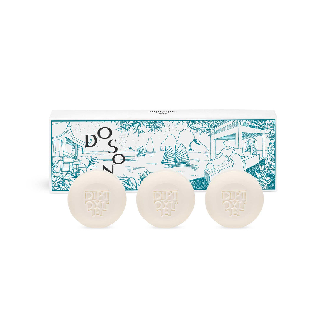 Diptyque Set of 3 Do Son Perfumed Soaps