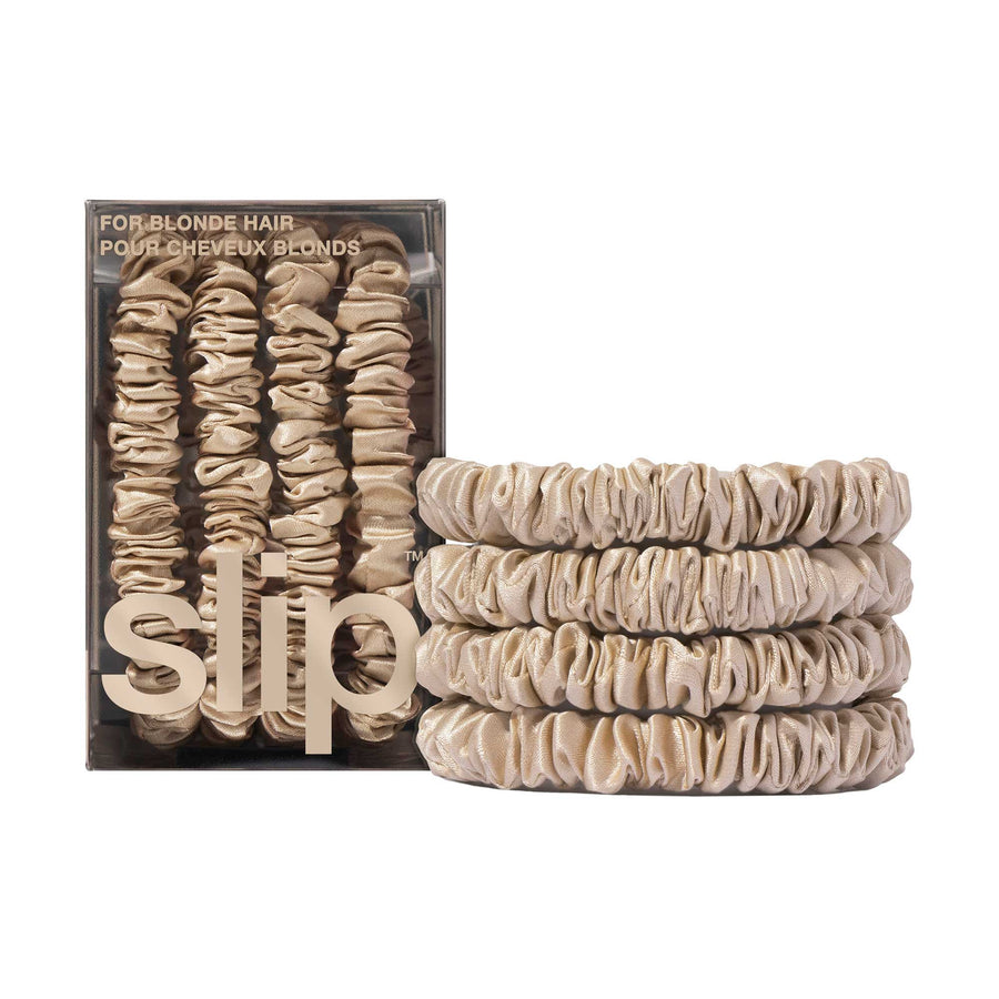 Slip Pure Silk Skinnie Scrunchies x 4