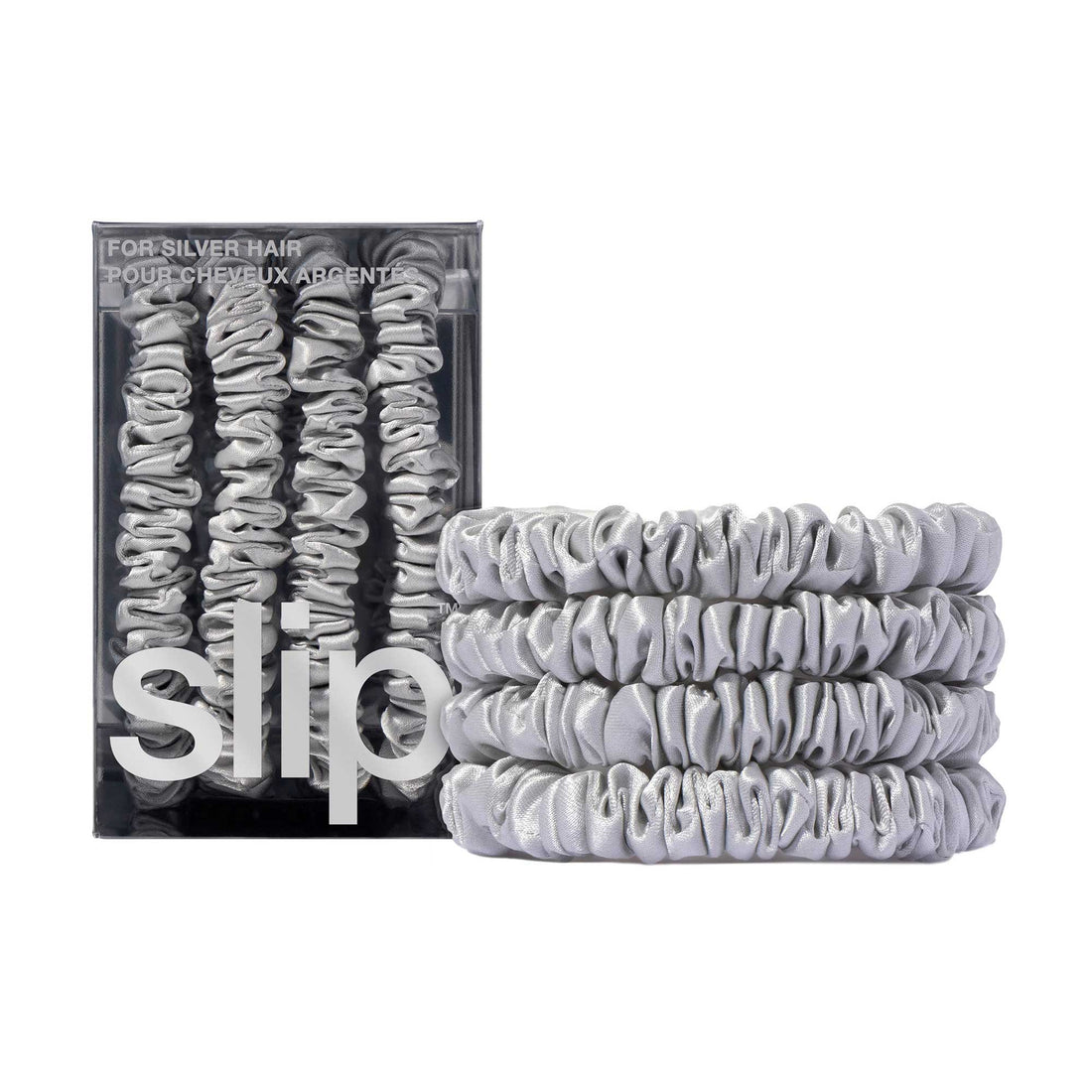 Slip Pure Silk Skinnie Scrunchies x 4