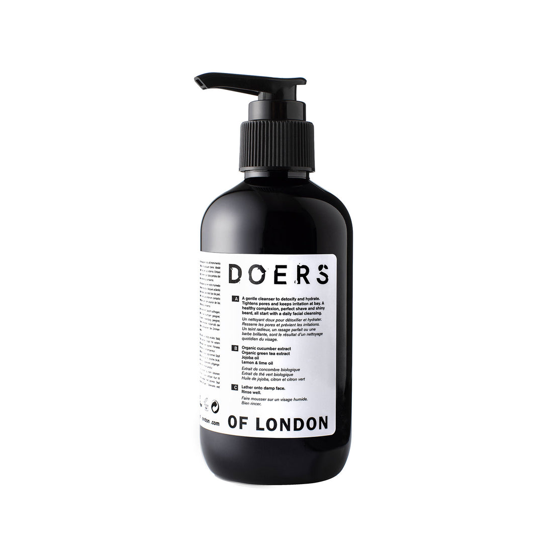 Doers of London Facial Cleanser 200 ml - Koch Parfymeri
