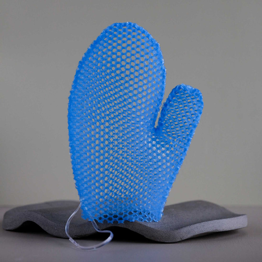 Supracor Spacells Bath Mitt Blue - Koch Parfymeri